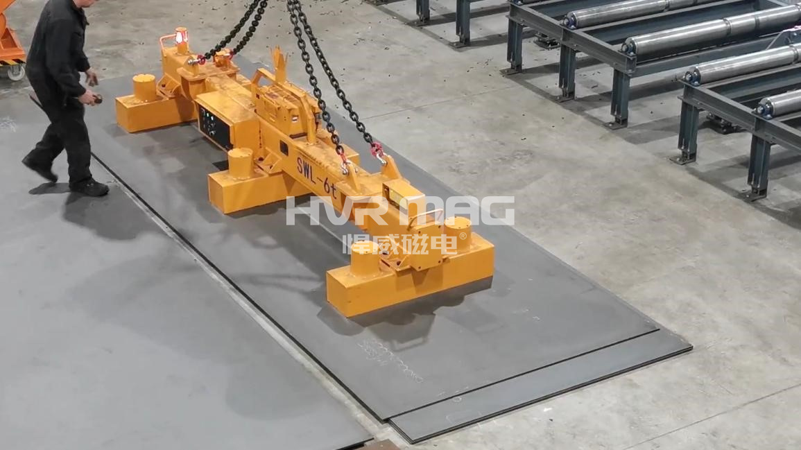 磁力起重技術創新 - 充電式鋼板磁力吊具